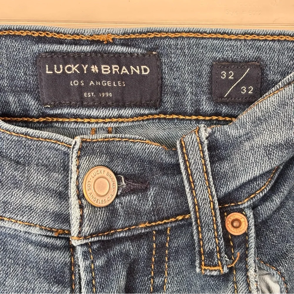 Lucky Brand Men's 221 Straight Fit Blue Jeans Size 32x32